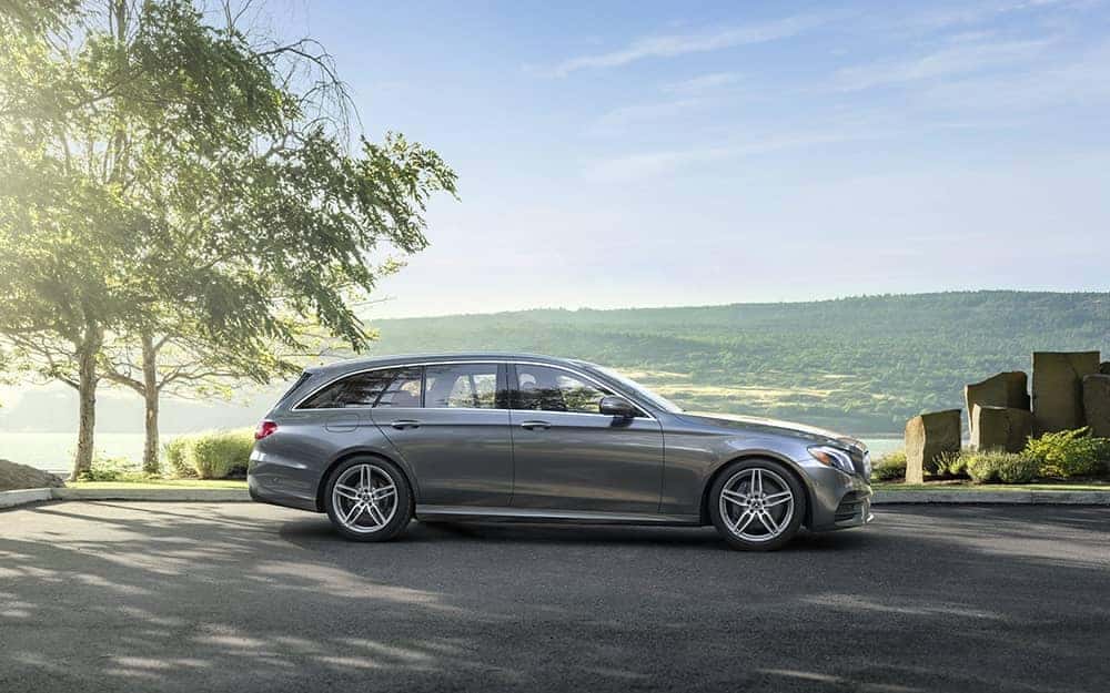2020 MB E-Class Wagon Parked