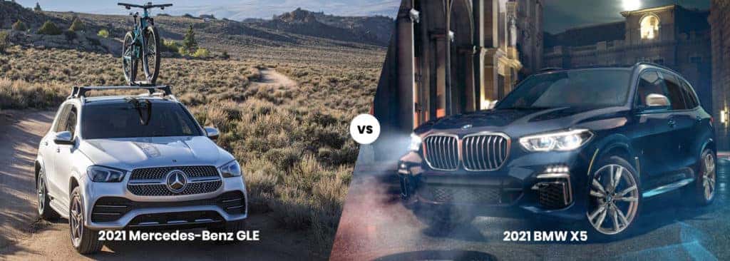 2021 Mercedes-Benz GLE vs 2021 BMW X5