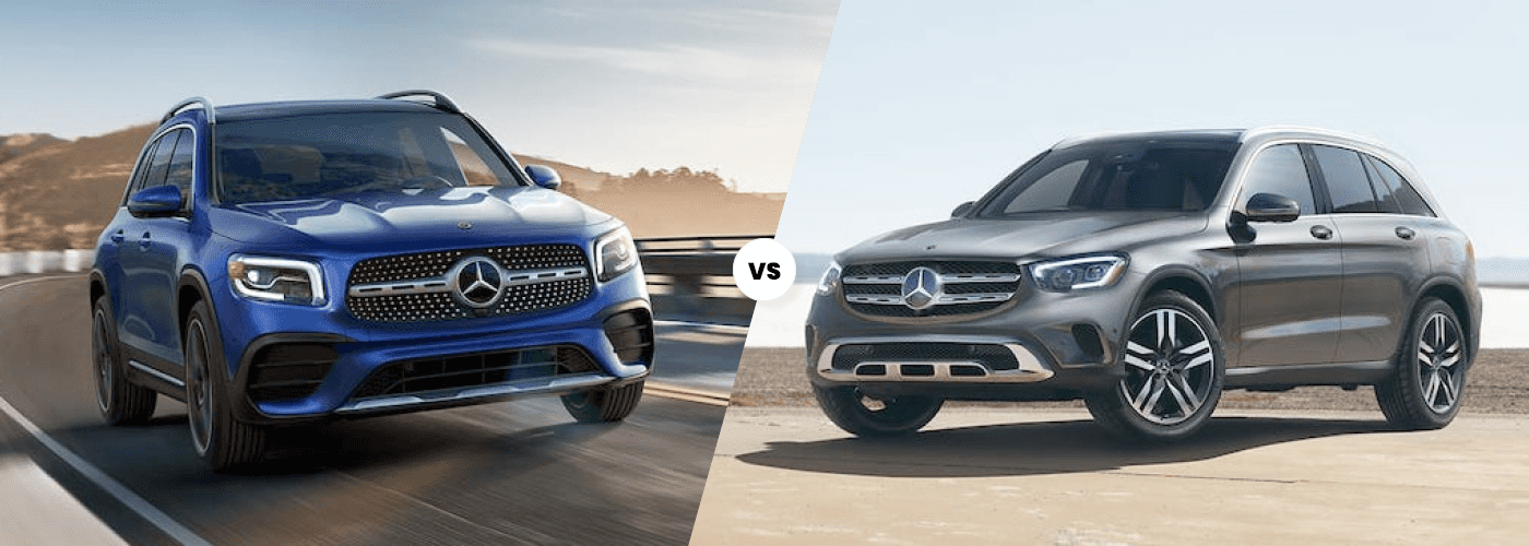 2021 Mercedes-Benz GLB vs GLC
