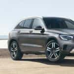 Mercedes-Benz GLC Parked by Ocean