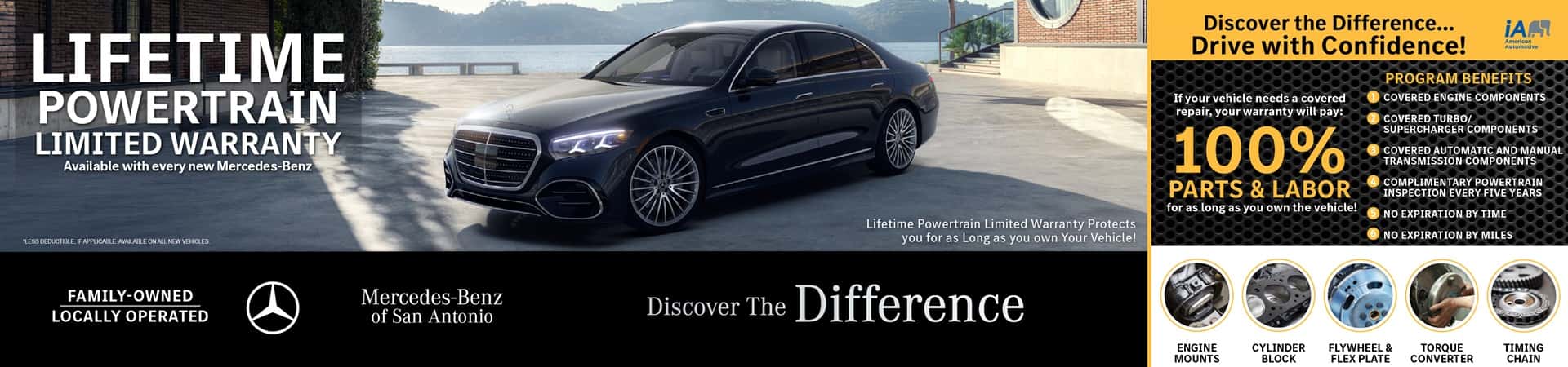 Lifetime Powertrain Limited Warranty