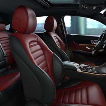 2018 Mercedes-Benz GLC interior front seats