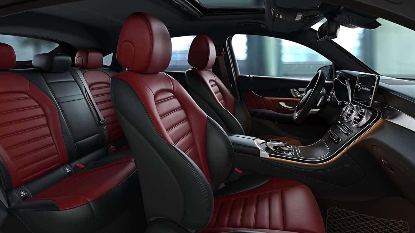 2018 Mercedes-Benz GLC interior front seats