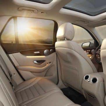 2018 Mercedes-Benz GLC back seating
