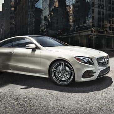 2020 MB E-Class Coupe In The City