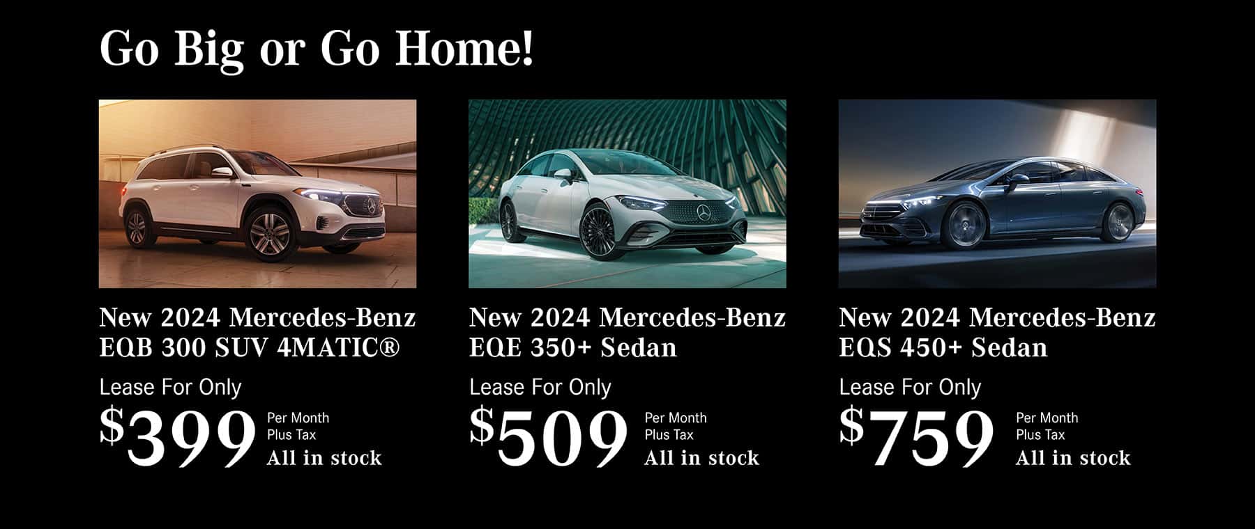 March 2025 EQB 300/EQE 350/ EQS 450 Offer