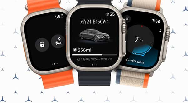 Mercedes-Benz Introduces New App for Apple Watch