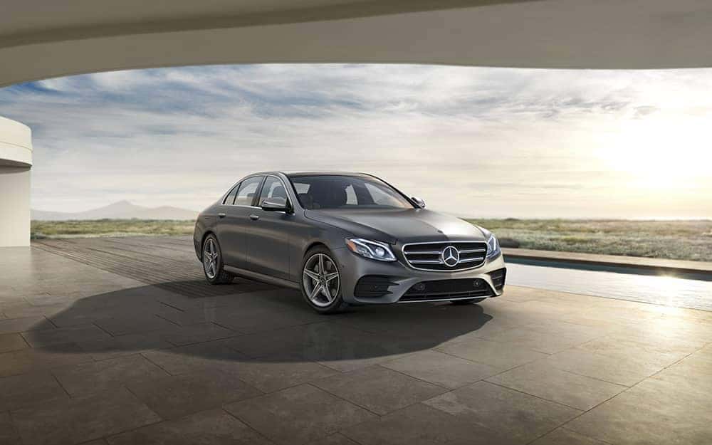 2020 MB E-Class Sedan Parked