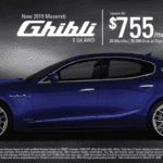 2019 Maserati Ghibli lease offer