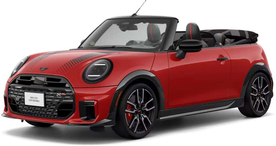 2025 mini cooper convertible jcw