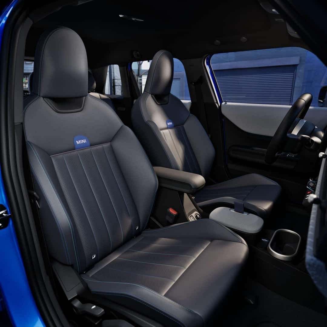 interior view of a 2025 mini cooper 4 door