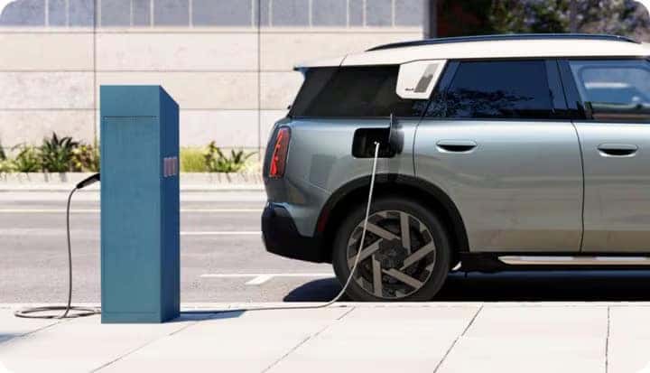 2026 Mini Countryman plugged into a charger