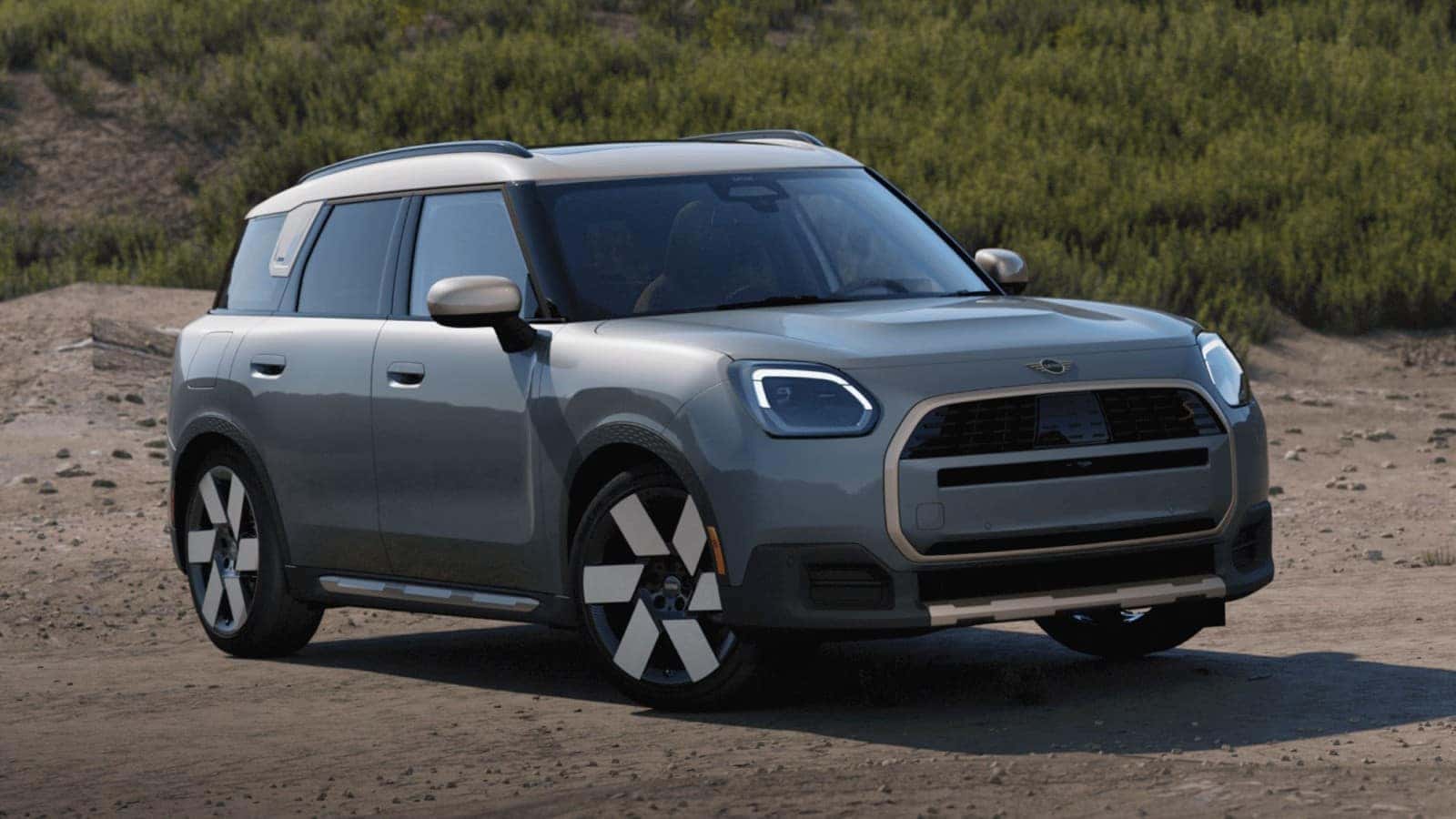 2026 Countryman parked on a gravel road