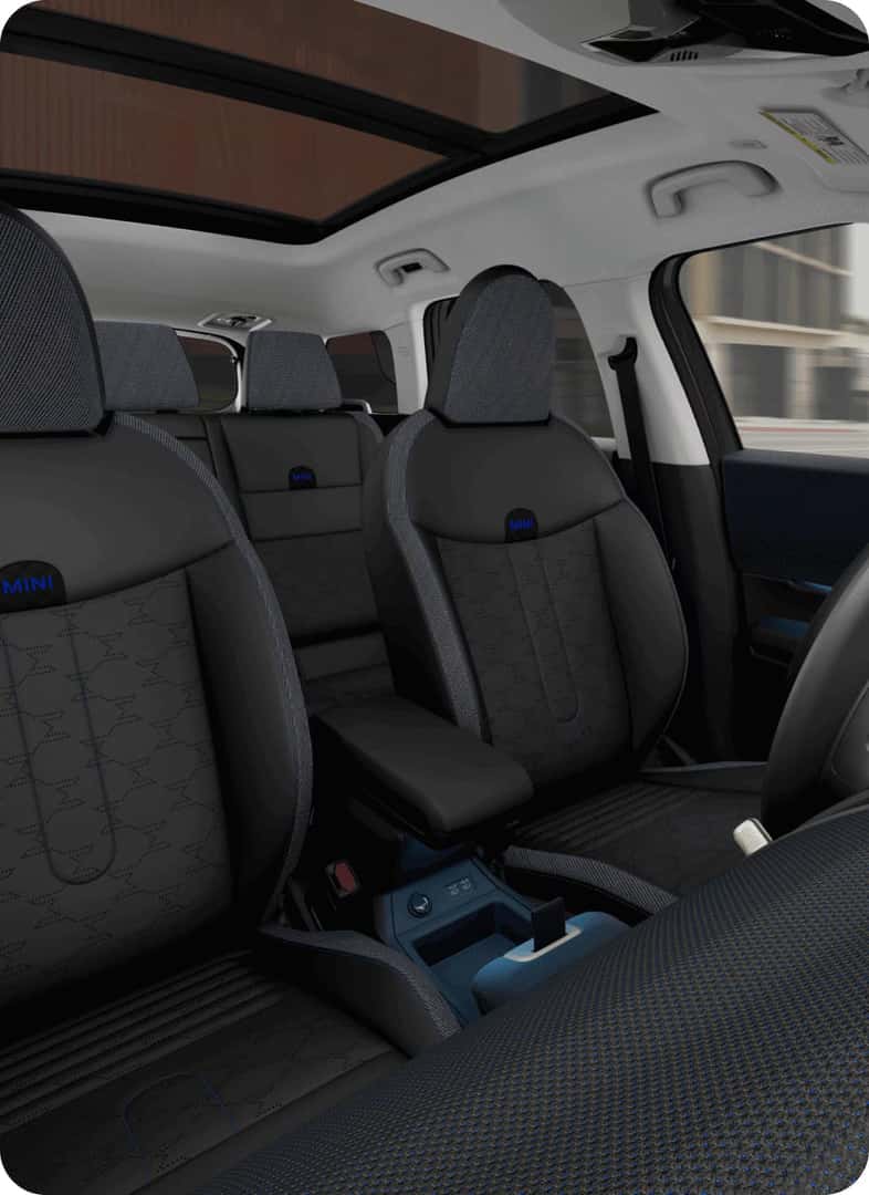 2027 MINI Countryman SE ALL4 interior, comfort, and cargo