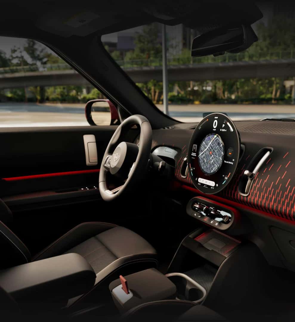2027 MINI JCW technology and infotainment