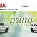 Miracle CDJR March 2023 Spring Savings Header