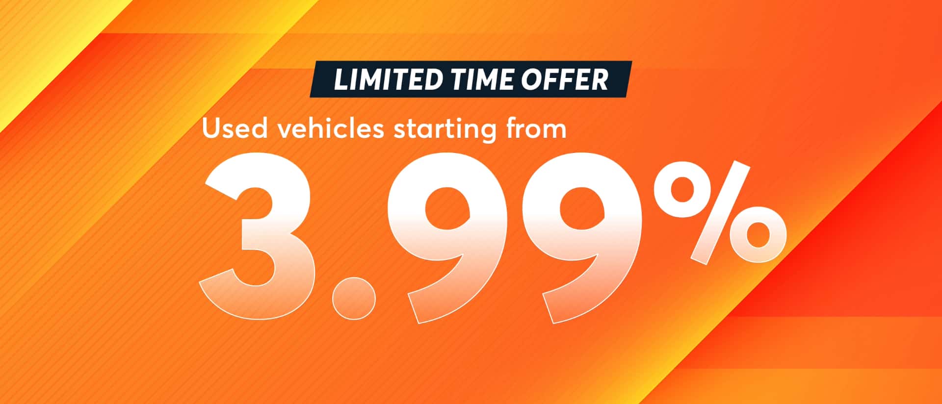 From 3.99% Financing