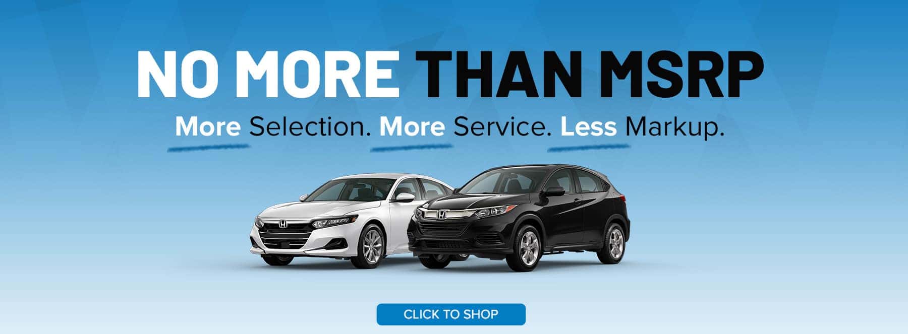 No More Than MSRP