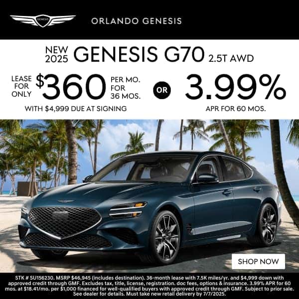New 2025 Genesis G70