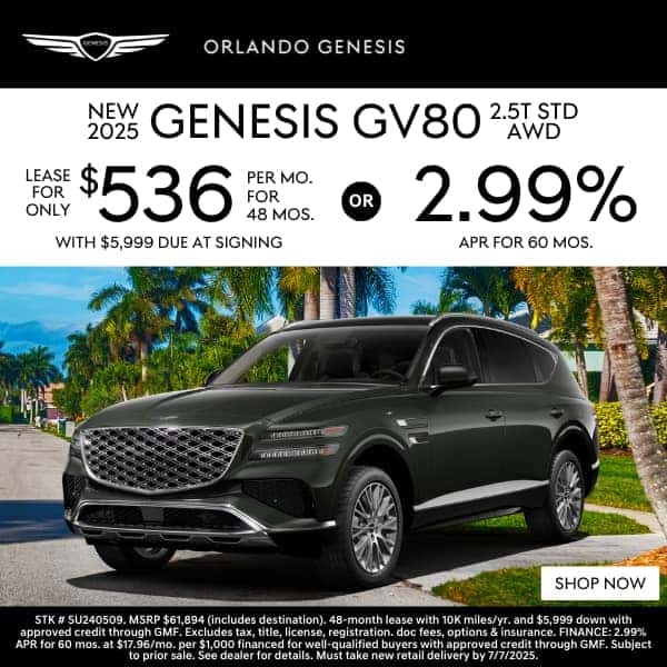 New 2025 Genesis GV80