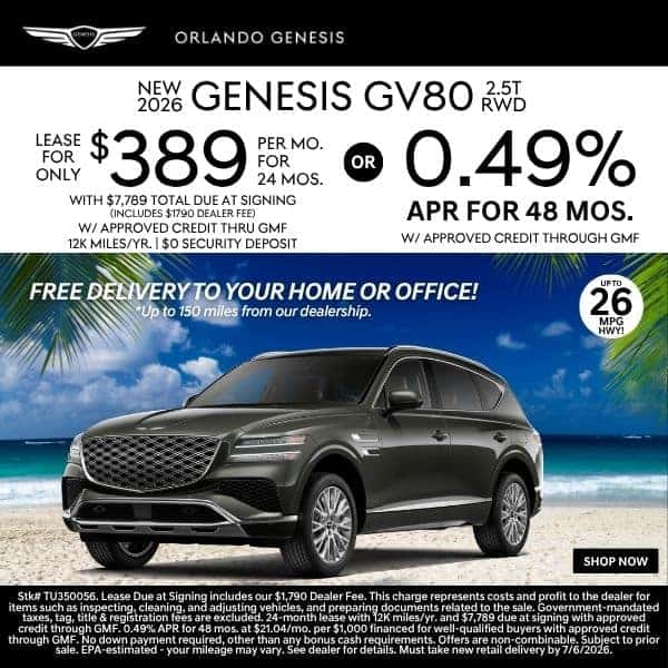 New 2026 Genesis GV80