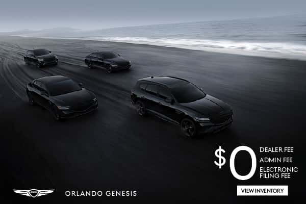 Orlando Genesis has $0 Dealer Fee!