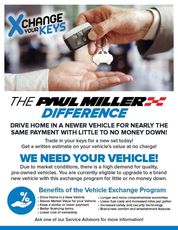 PaulMillerHonda_Vehicle Exchange