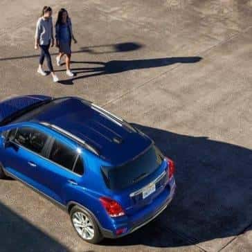 2017 Chevrolet Trax birds eye view