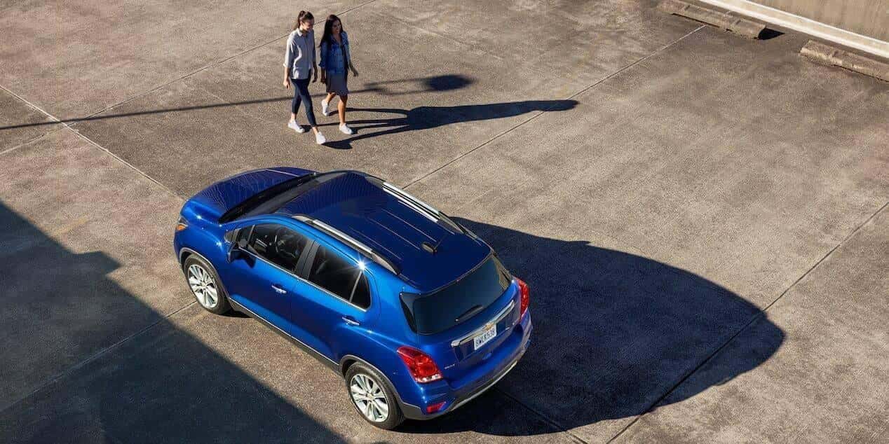 2017 Chevrolet Trax birds eye view