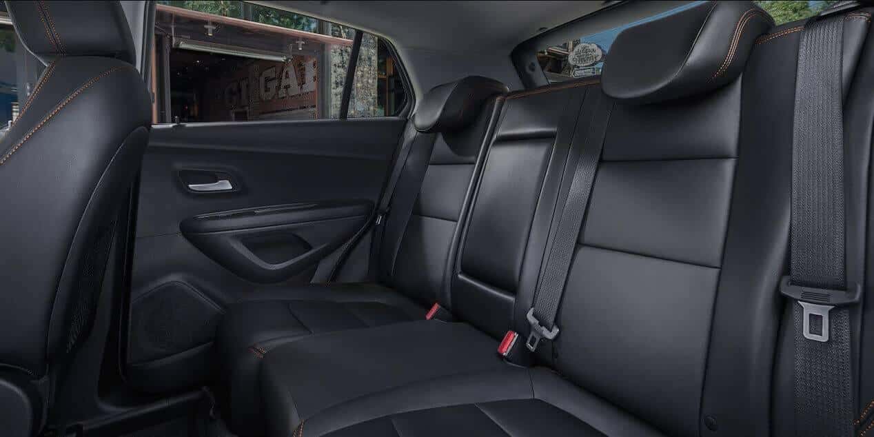 2017 Chevrolet Trax rear seating