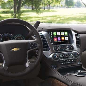 2018 Chevrolet Tahoe controls