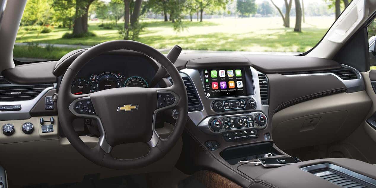 2018 Chevrolet Tahoe controls