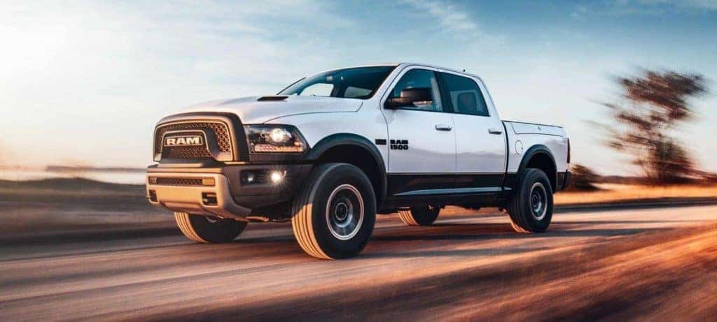 2018 RAM 1500 White Side View