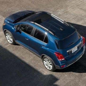 2019 Chevrolet Trax birds eye view