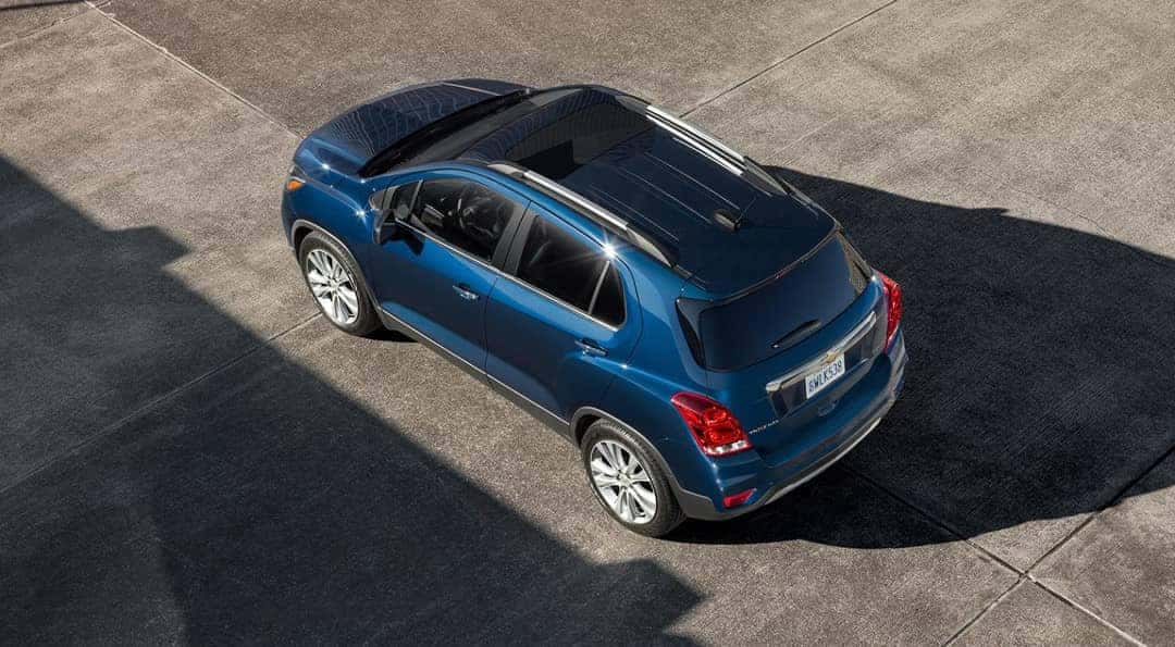 2019 Chevrolet Trax birds eye view