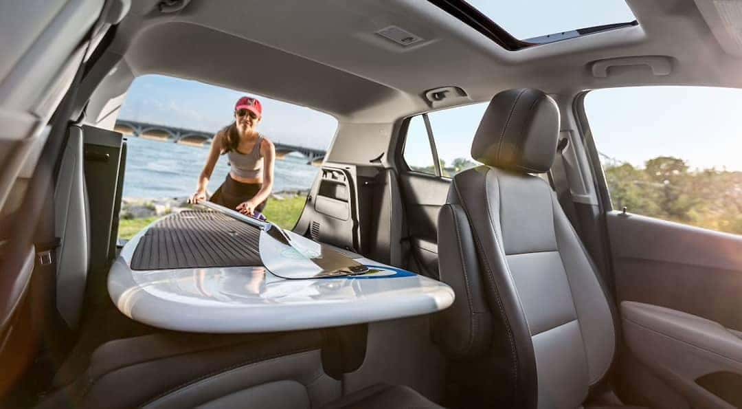 cargo space in 2019 Chevrolet Trax