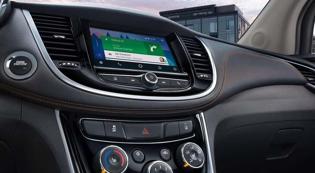 infotainment display in 2019 Chevrolet Trax