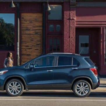 parked 2019 Chevrolet Trax