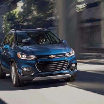 women drives 2019 Chevrolet Trax