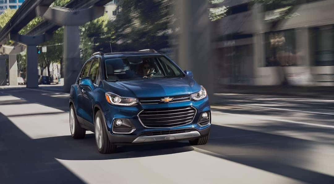 women drives 2019 Chevrolet Trax
