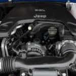 2019 Jeep Wrangler Engine Closeup