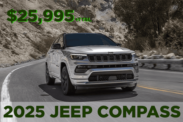 2025 JEEP COMPASS STARTING AT $25,995!!!