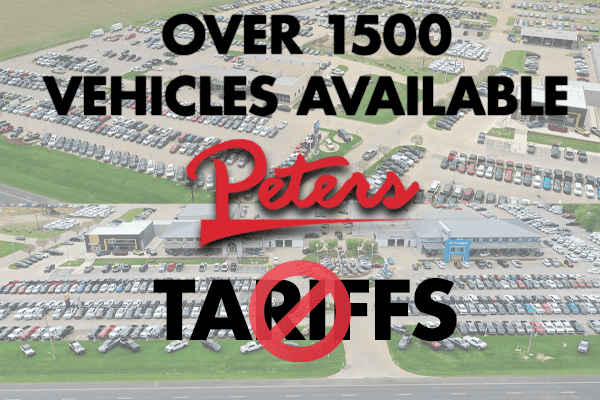 NO TARIFF TAX ON CURRENT IN STOCK UNITS!