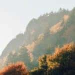 Grandfather mountain in North Carolina