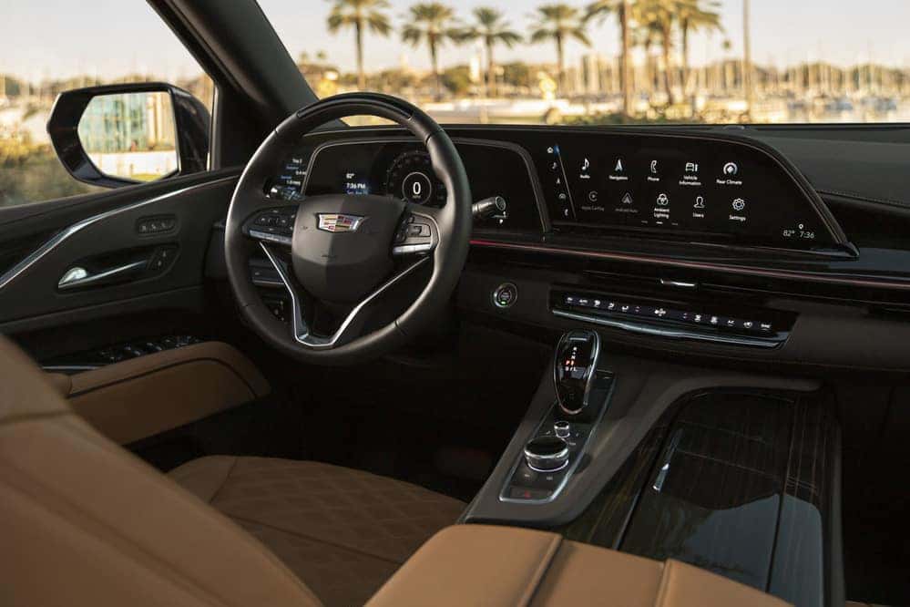 escalade cadillac interior