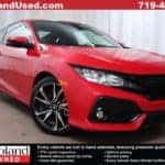 2017 Honda Civic Si sporty coupe