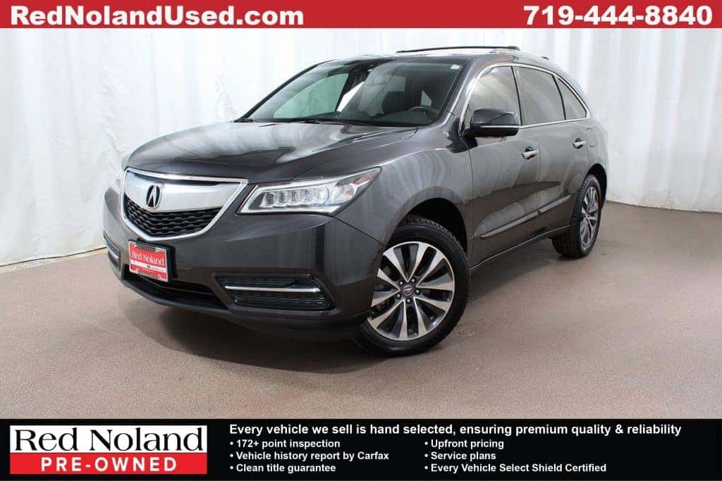 2014 Acura MDX luxury SUV for sale gently used in Colorado Springs