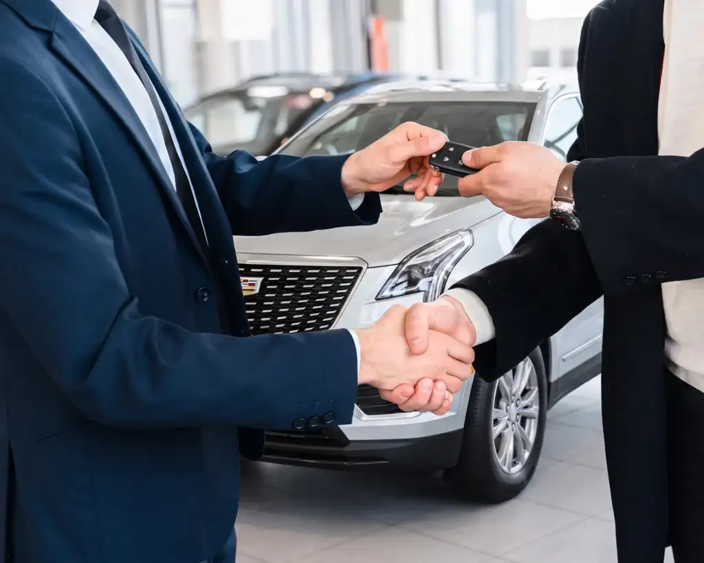 Dealership Customer Delivery Handshake