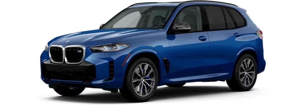 2025 bmw x5 m60i model in blue