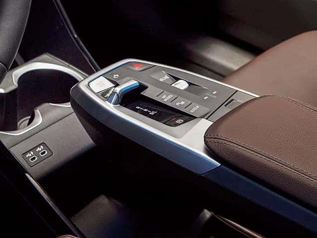 the center area of the front of a bmw x1